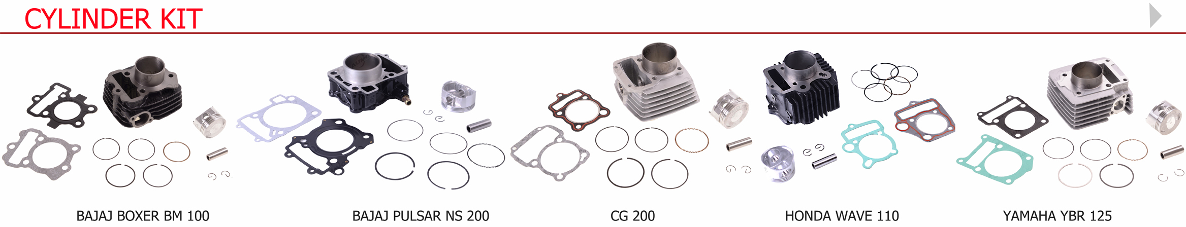 Peças de Motor de Scooter Aces - Motorcycle Cylinder avaliação e preço