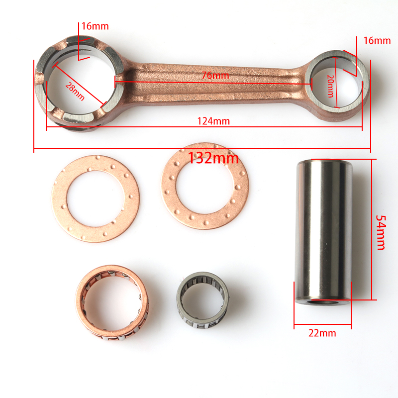Para yamaha dt125 dt 125 dt175 - Motorcycle Crankshaft avaliação e preço